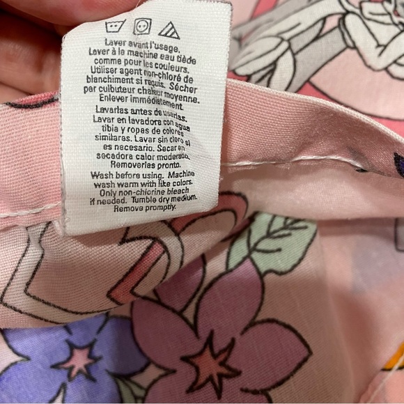 Vintage sheet Dan River Looney tunes Tweety Bird , Taz & Sylvester cat twin - Picture 5 of 5